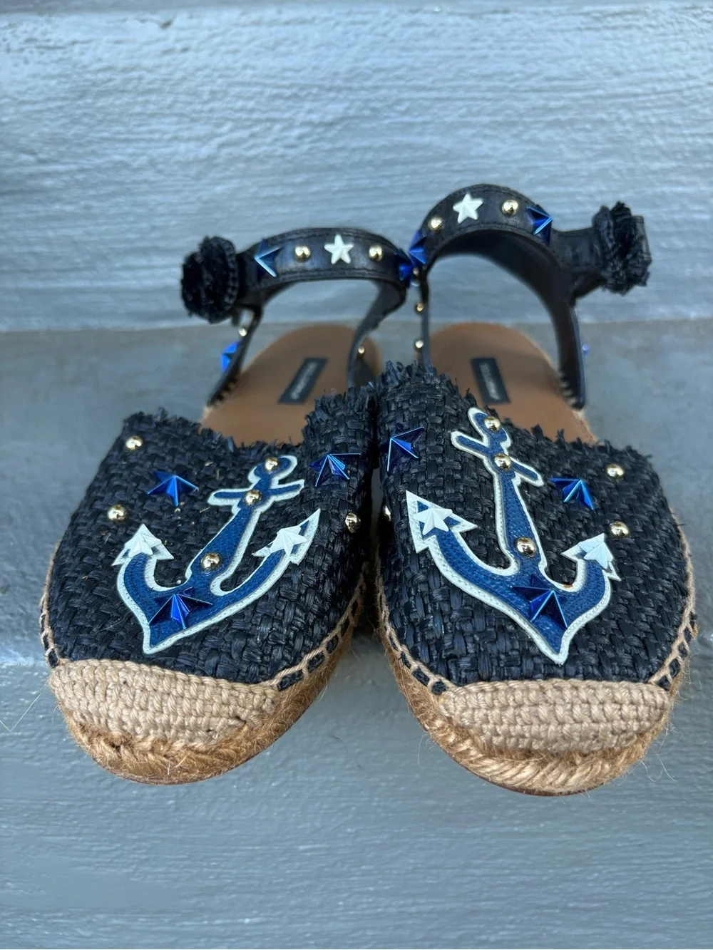 Dolce & Gabbana navy woven